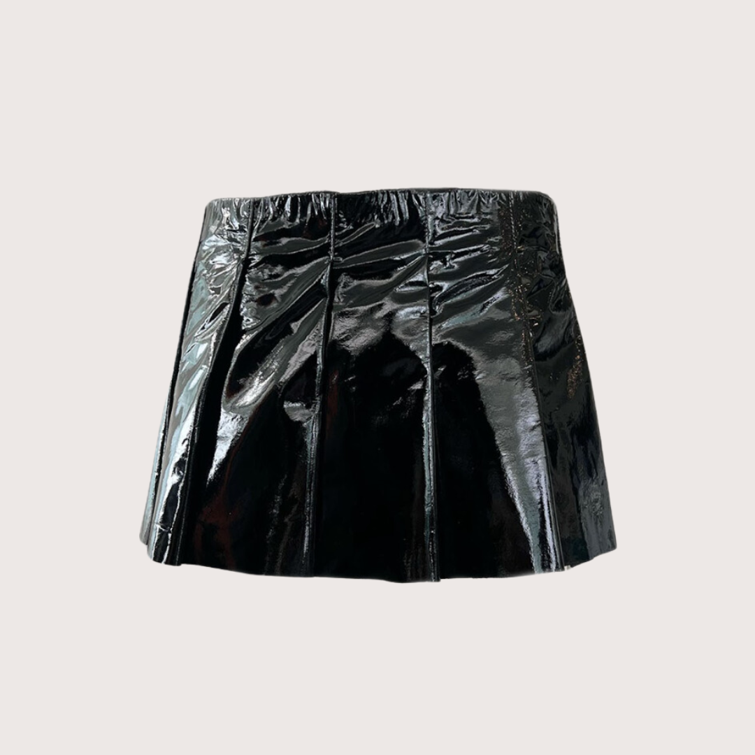 PORTIA BIKER SKIRT