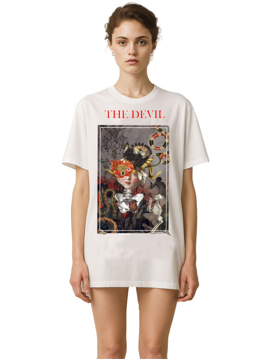 THE DEVIL T-SHIRT DRESS