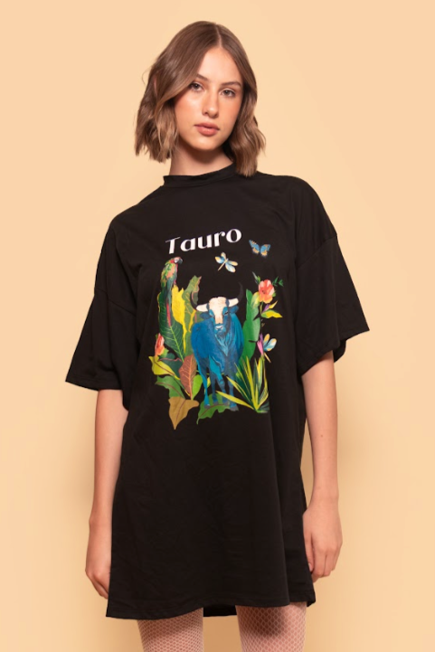 TAURUS T-SHIRT DRESS