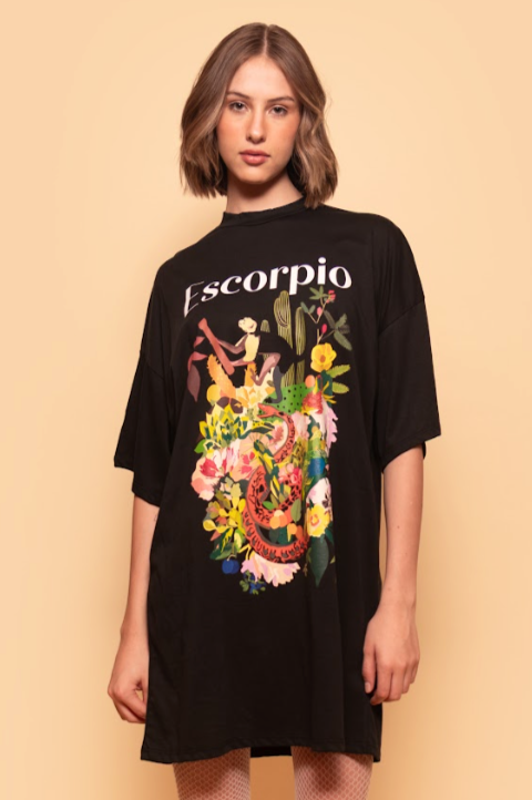 ESCORPIO T-SHIRT DRESS