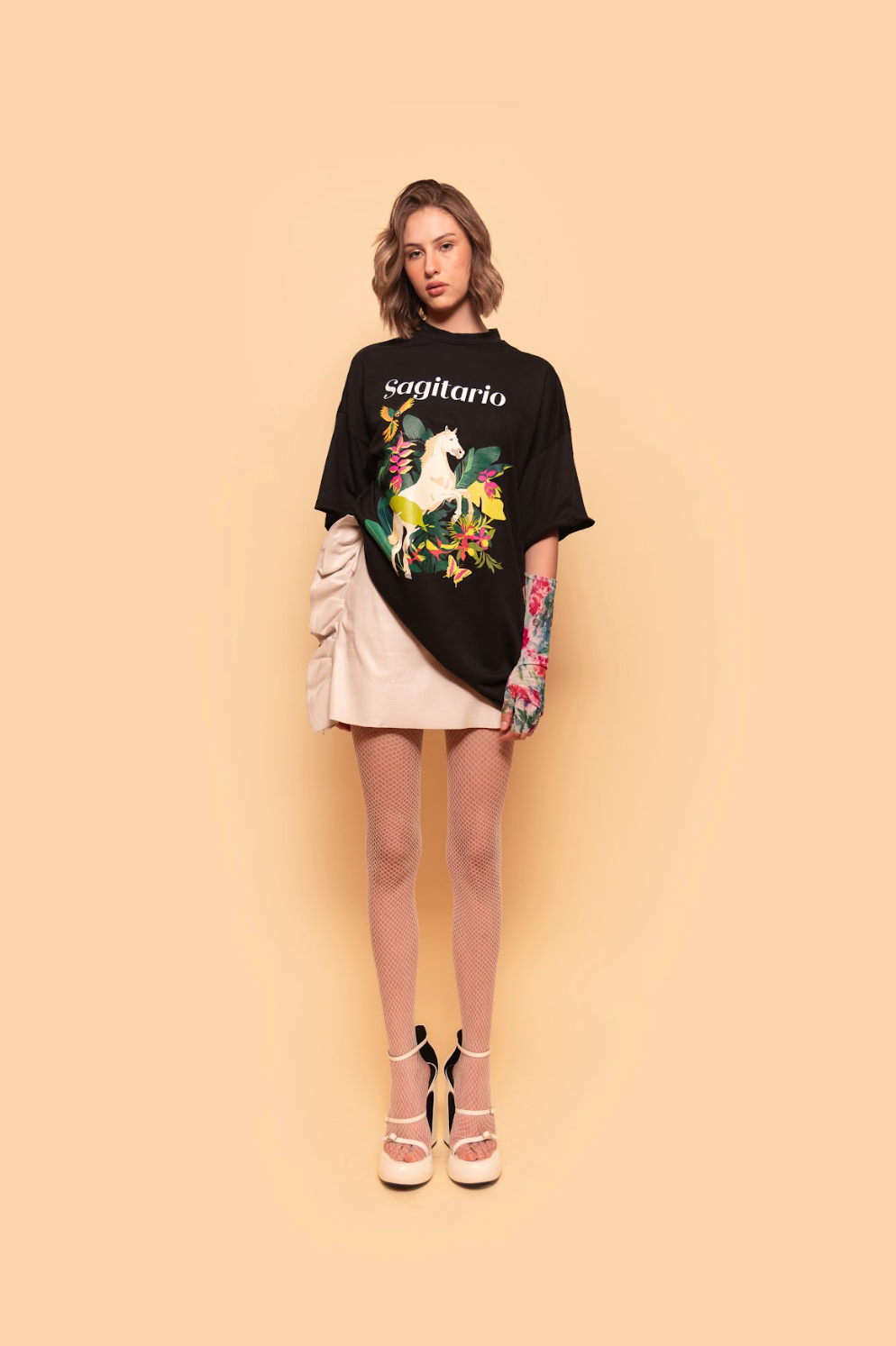 SAGITARIO T-SHIRT DRESS