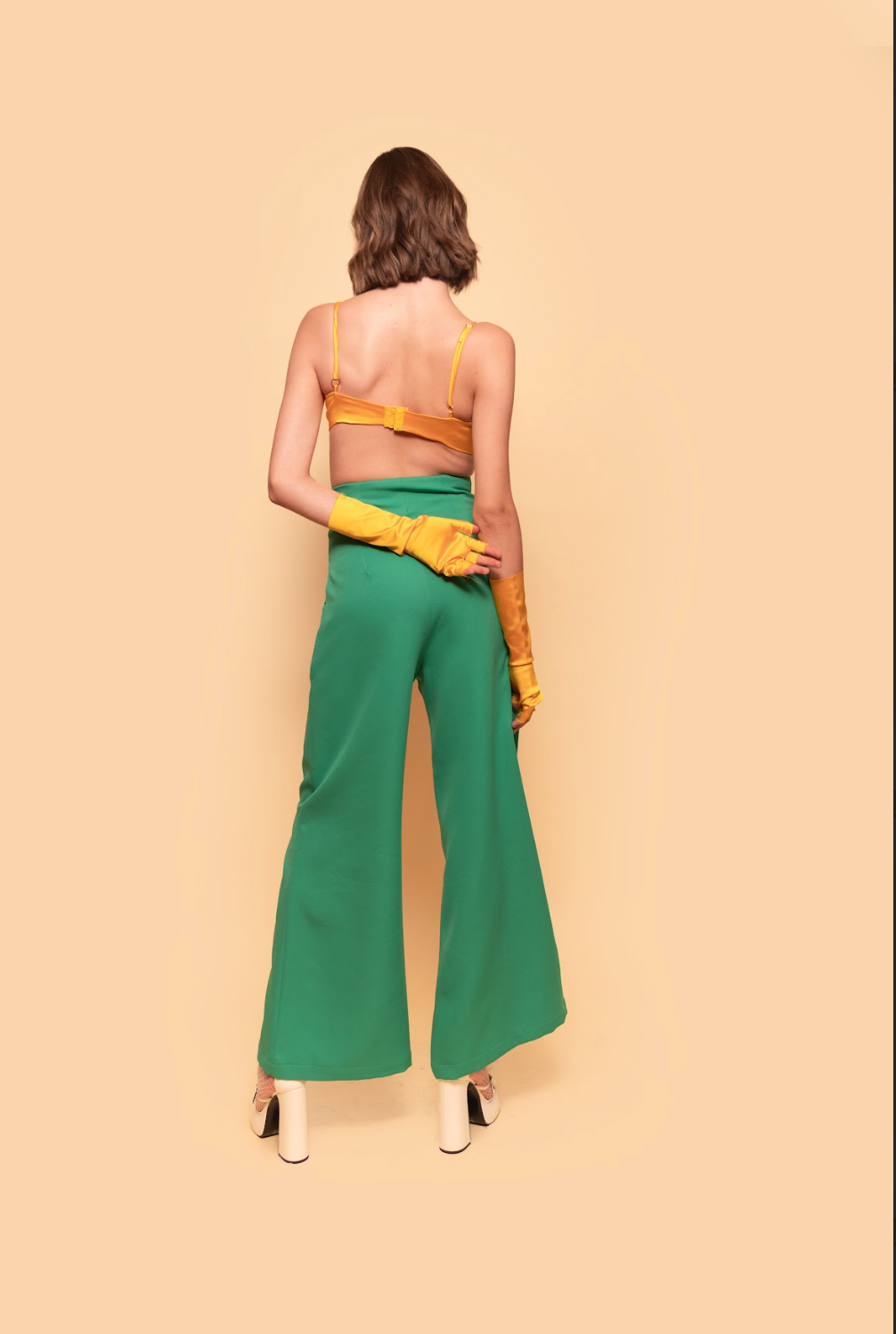 ADRIENNE PANTS BRASILIA GREEN