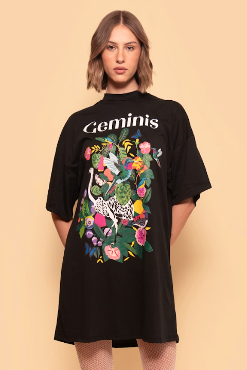 GEMINI T-SHIRT DRESS